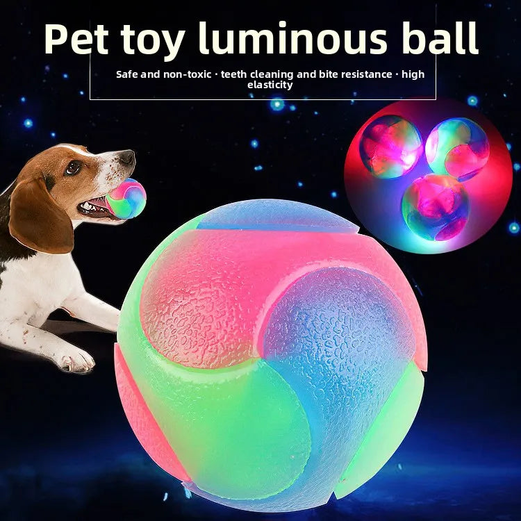 LED Dog Toy - Bite Resistant Safe Material