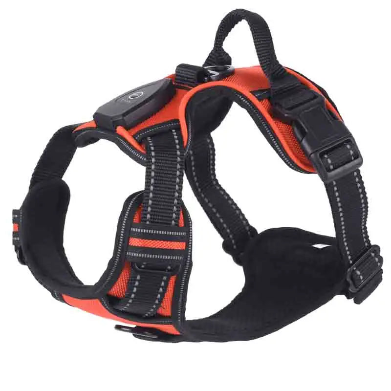 LED Glowing Dog Harness for Nighttime Walks