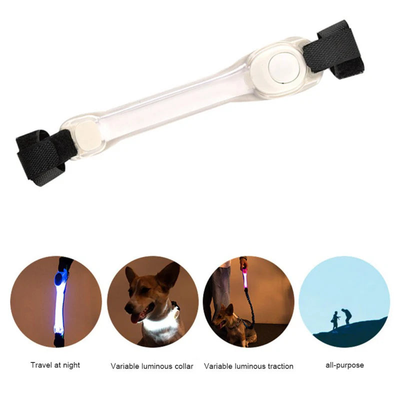 Luminous Strap For Dog Collar Harness Leash