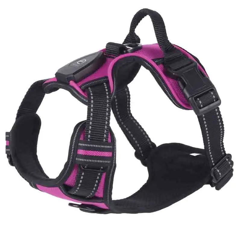 LED Glowing Dog Harness for Nighttime Walks