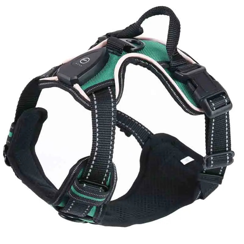 LED Glowing Dog Harness for Nighttime Walks