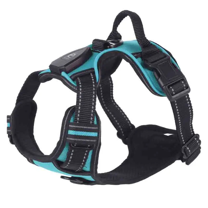 LED Glowing Dog Harness for Nighttime Walks