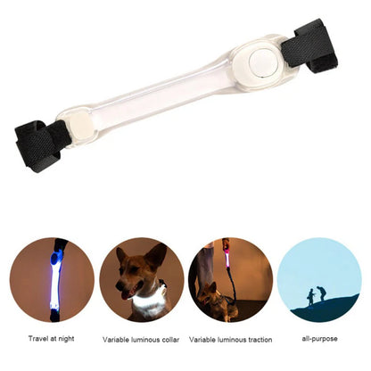Luminous Strap For Dog Collar Harness Leash