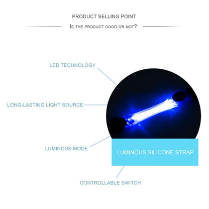 Luminous Strap For Dog Collar Harness Leash