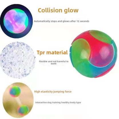 LED Dog Toy - Bite Resistant Safe Material